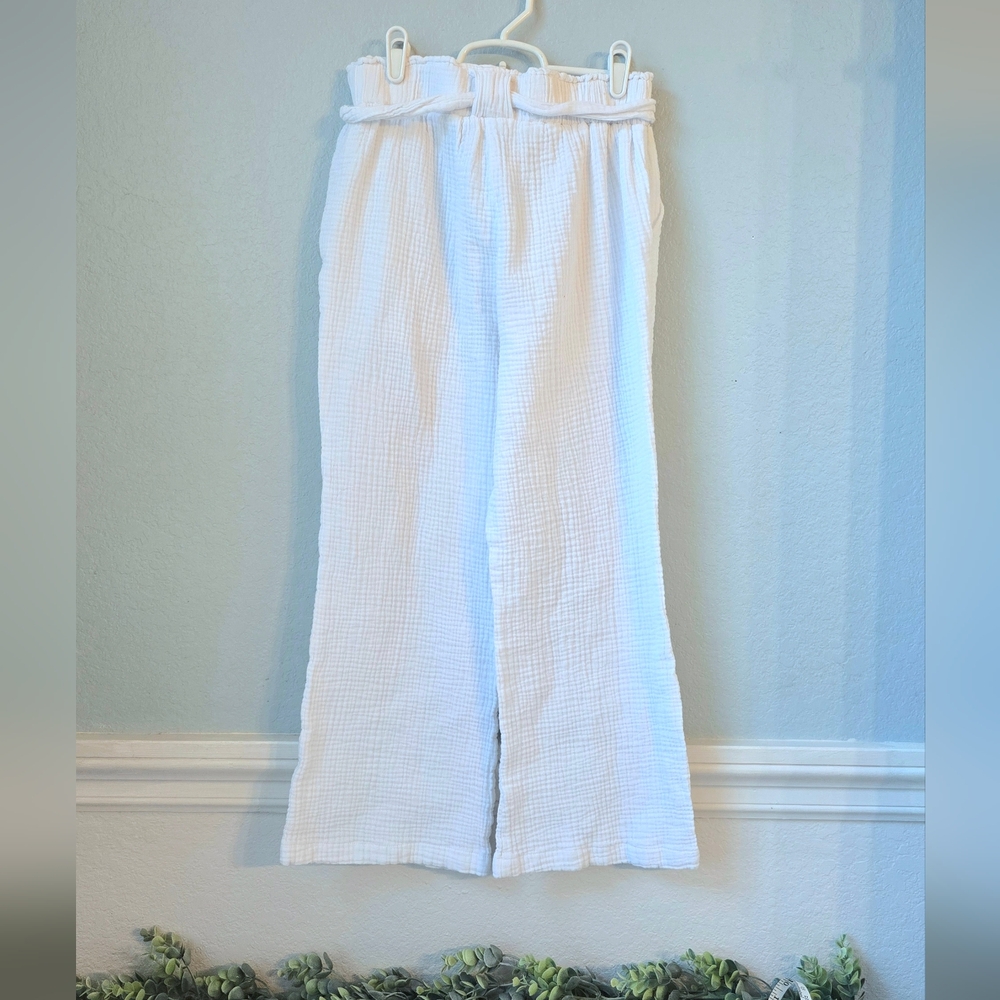 Sincerely Jules White Textured Pants - Picture 2 of 7